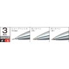 Platinum Fountain Pen, Multifunction Pen, Double 3 Action, Ice White,