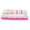 Watch Parts Storage Box 5 Compartments Portable Dustproof Multipurpose Watch
