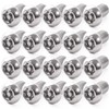 Pstyle. Tamper-Proof Screws, Bolts, 304 Stainless Steel, M6, 20-Piece Set,