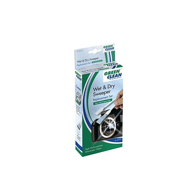 GreenClean Non-Full Frame Wet & Dry Swabs 3PC
