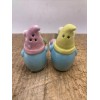 Cracker Barrel Mini Salt And Pepper Shakers Colorful Gnome Characters