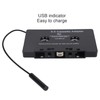 Bluetooth Cassette Adapter, Built‑in Microphone Bluetooth 5.0 MP3 Player LED