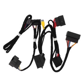 DOACT PNP Conversion Harness, 4in-8in Power Harness HC3Z B for Edge Fusion SYNC 1-3 System Upgrade