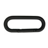 DAIDOHANT 10104054 Petite Carabiner (Matte Black) 0.2 inches (5 mm)