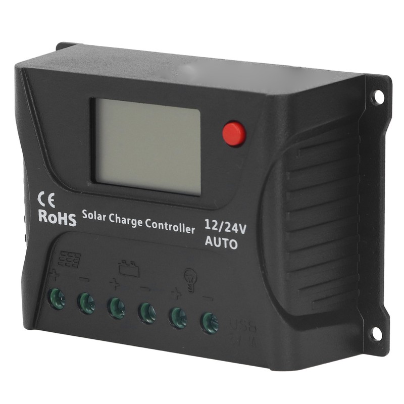 Solar Charge Controller PWM Discharge Control LED Display with USB