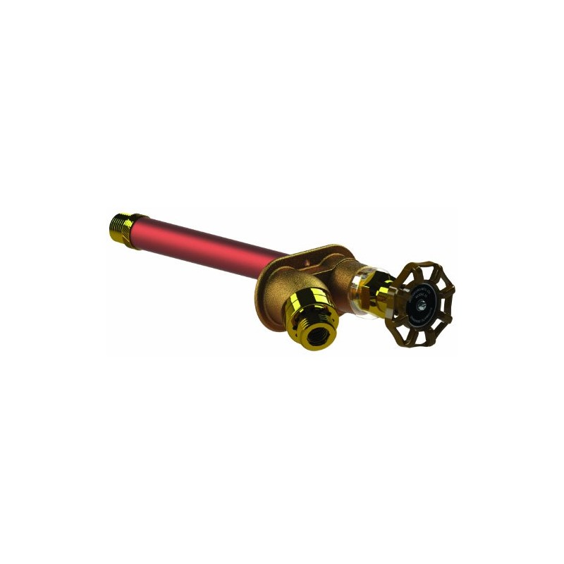 Woodford 25CP-12 Wall Faucet CP Inlet, 12-Inch