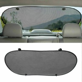 Car Rear Window Sunshade with Suction Cup, Sun UV Rays Protection for Car Back Window