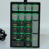 Mechanical Numpad 21 Keys USB Wired Adjustable RGB Backlit Portable