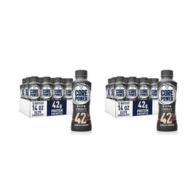 (24Packs)Fairlife Core Power Elite 42g High Protein Milk Shake, Flavor Variety, Chocolate, Vanilla, Strawberry, 14 Fl Oz (2 Packs of 12) - Specification: 42g_CHO_12Packs＋42g_Val_12Packs
