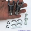 amavoler Motorcycle Foot Pegs Mount Supports Footrest Mounting Clevis Hardware