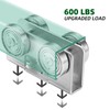 AnExer 4 Wheel Trolley Assembly, Light Duty Trolley Rollers for