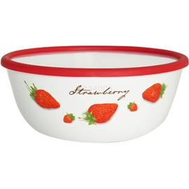 Fuji Hollow Strawberry Mixing Ball, 8.7 inches (22 cm), 0.8 gal (2.6 L), STB-22MB