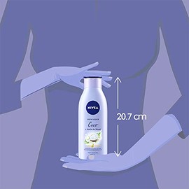 NIVEA Crema Corporal Humectante Senses Coco y Aceite de Monoi (400 ml) - 48 Horas de Humectacin Profunda y Rpida Absorcin - Delicado Aroma a Coco...  