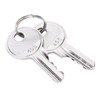 2-Position Rotary Key Switch, 22 mm Mounting Hole Size, Self-Resetting