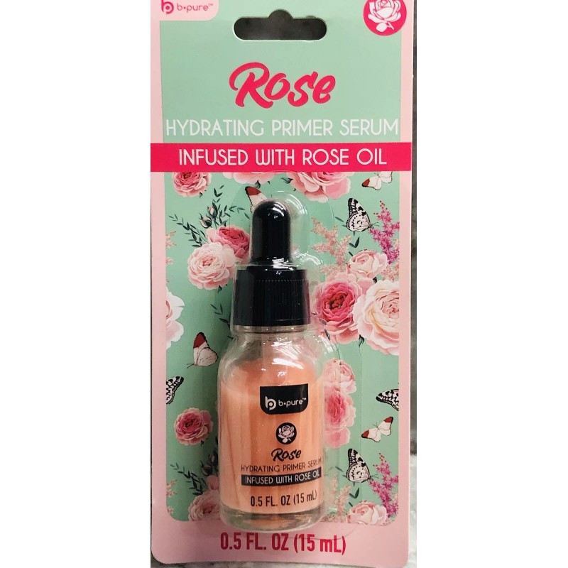 Rose Hydrating Primer Serum Infused With Rose Oil. 15ml. ShipN24Hours