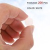sourcing map 200pcs PP Plastic Bearing Balls 1/2" (12.7mm) Solid