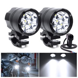 X-STYLE Motorcycle Headlight, Auxiliary Light, 60 W, LED Fog Lamp, Work Light, 12 V, 24 V, 6 Lines, Spotlight, High Brightness, Waterproof, Dustproof, Super Long Life, Shock Resistant, Work Light,