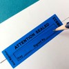 Non Transfer Tamper Evident Security Warranty Void Seals/Stickers High Security