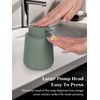 INGOFIN Ceramic Lotion Dispenser - 12oz Refillable Hand Soap Dispenser