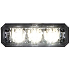 Buyers 8891404 Snowplow Clear 3-LED Mini Strobe Light Multi-Mount