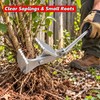 Steel Tree Root Puller and Sapling Removal Tool for Landscaping,
