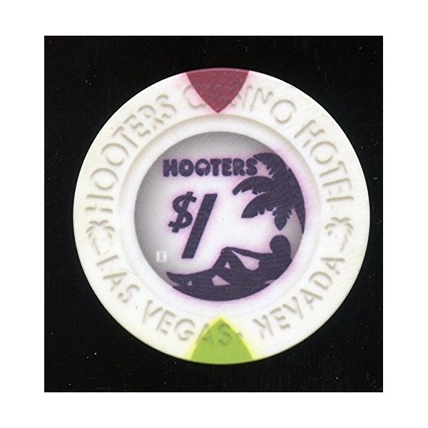 $1 Hooters 3rd issue Las Vegas Nevada Casino Chip Uncirculated Collectors Chip Real Live chip