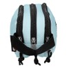 Pepe Jeans Aris Colorful Triple Pencil Case, Blue, 22 x