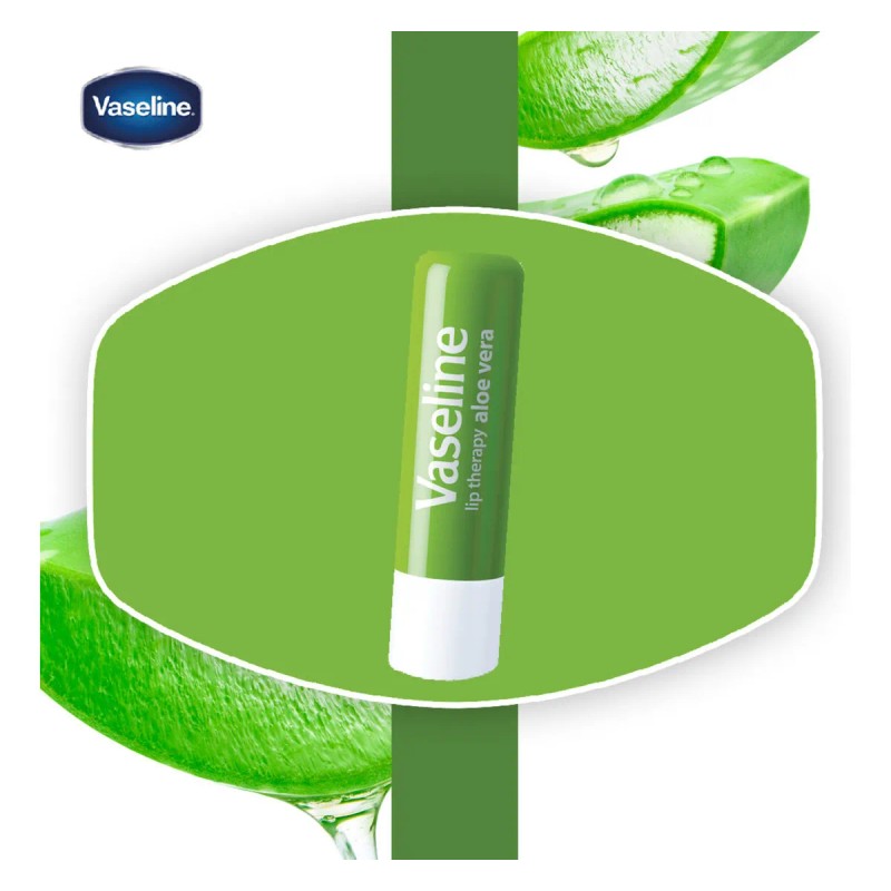 Balsamo Labios Vaselina Lip Therapy Aloe Vera Vaseline