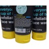 exfoliating face Wash 2x 100mL With Free Beauty Body Puff(Any