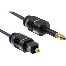 DeLOCK Toslink Cable Connector to Mini Connector 1 m