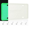 QiqaMole 1 Pack Silicone License Plate Frame, Front Back License