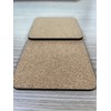 MDF Blank Sublimation Coasters Cork Backed - 9cm x 9cm