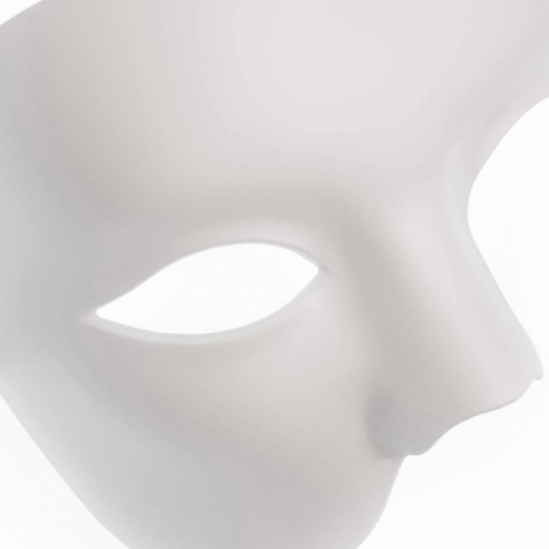Beyond Masquerade White Masquerade Masks DIY Blank Mask Undecorated Paintable