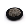 sositex Cosmetic sponge, black/natural, sauna line, premium linen product, made