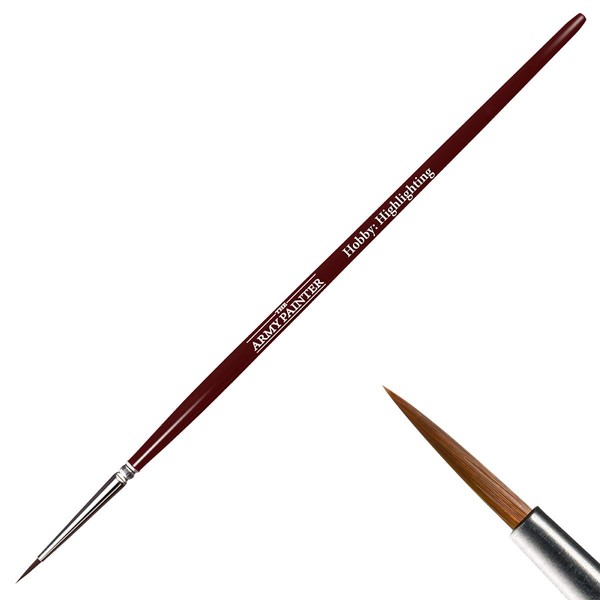 The Army Painter Hobby: Highlighting - Hobby Brush with Synthetic