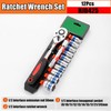 72-Tooth Ratchet Socket Set for Auto & Home Repair –