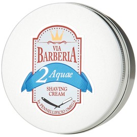 Via Barberia Aquae Shaving Cream 125ml.