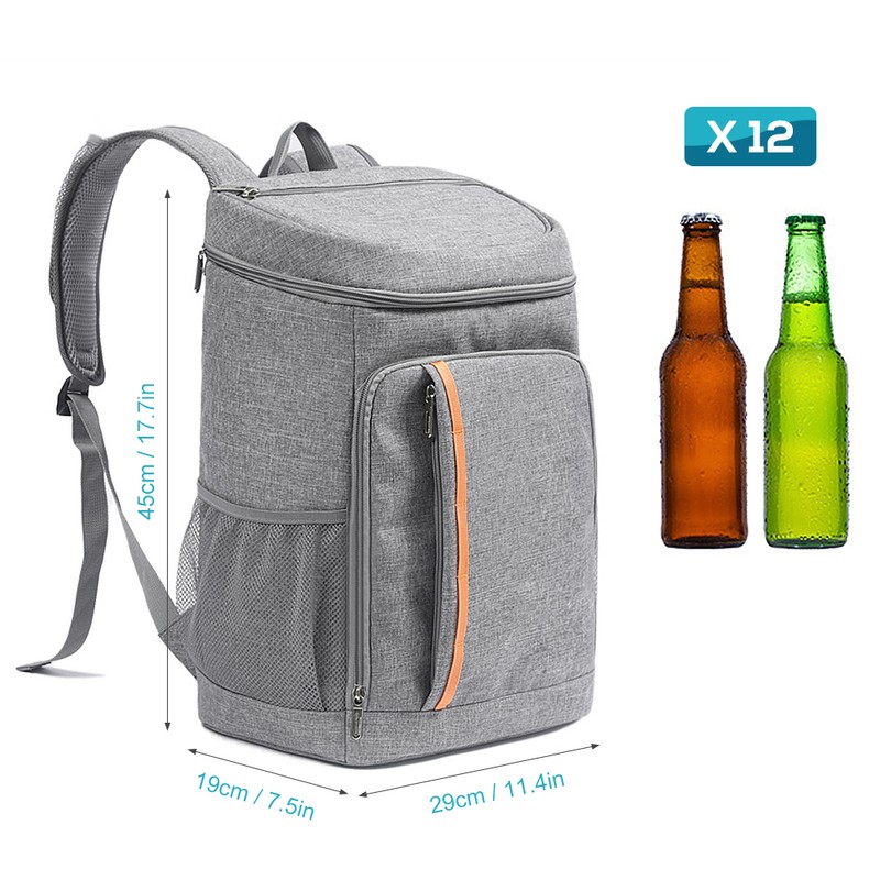 Cooler Backpack Waterproof Insulated Backpack Leak-Proof Grocery Cooler Bag for