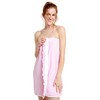 Bella il Fiore Seersucker Spa Wrap (Pink)