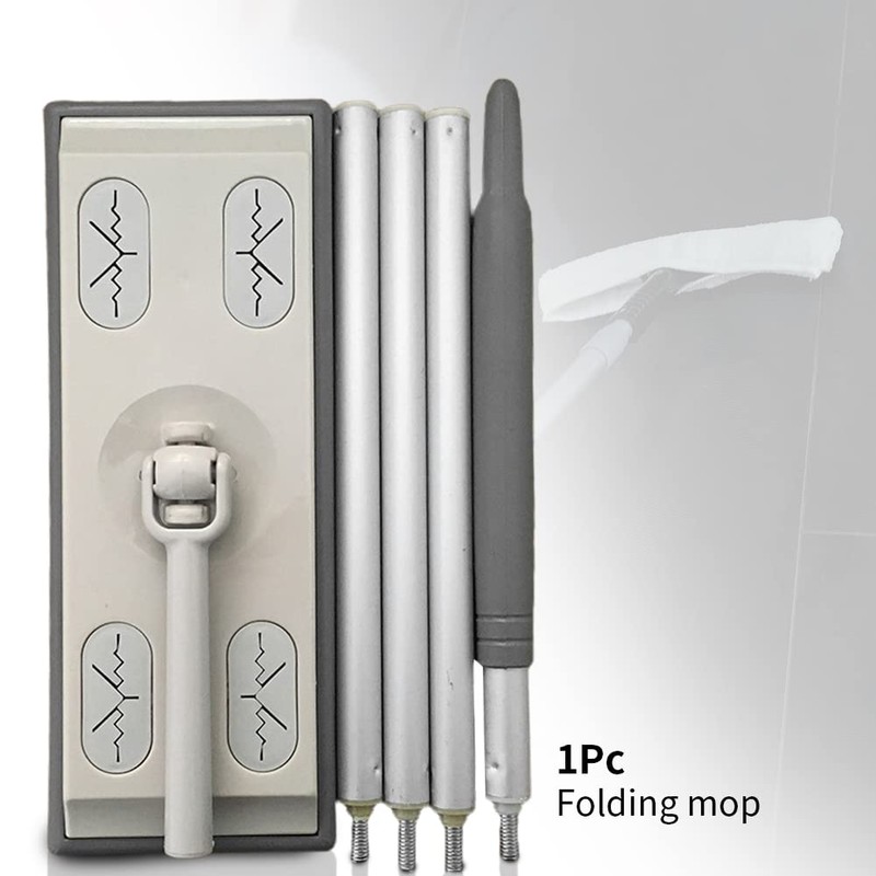 Floor Mop Microfibre Mop, 360 Degree Rotation Floor Cleaning System,