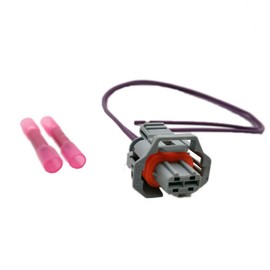 Compatible con Ford 2003-2010 6.0L/6.4L Powerstroke Motor Coolant/Sensor de temperatura de aceite PigtailA