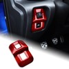 AIRSPEED Accessories Real Hard Carbon Fiber Car Trunk Switch Button