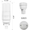 Silverlite [Plug&Play] Legental 5w(13w CFL Equivalent) LED Stick PL Bulb