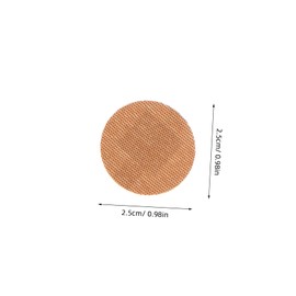 Parliky 80PCS Round Finger Bandages Breathable Flexible Bandages for Fingertips Portable Outdoor Essentials Durable Protective Fit for All Activities