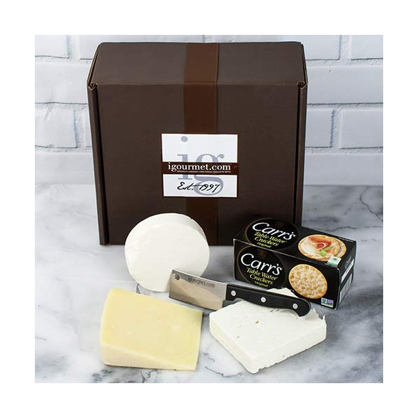 igourmet Greek Cheeses Sampler Gift Box (26.5 ounce)