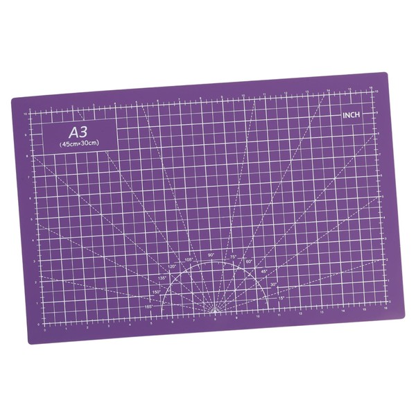 DOITOOL 1Pc Self Healing Cutting Mat Double Sided PVC Board