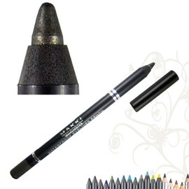 Metallic Khaki Waterproof Glide on Eyeliner Colour Shade Number 10 Super long stay smudge proof Eye Liner