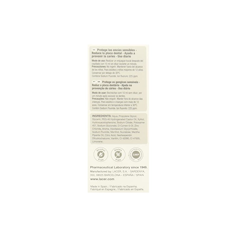Periodentyl Lacer Enjuague Bucal, 200 Ml, Pack of 1