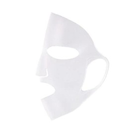 EROSPA® Gesichts-Silikon-Maske/V-Maske - Abdeckung Kosmetik/Beauty/Wellness - wiederverwendbar (Transparent)