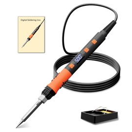 DACKZZM Soldering Iron Kit,90W LED Digital Temperature Controlled Soldering